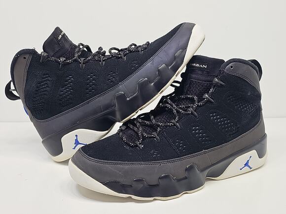 Jordan Air Jordan 9 Retro CT8019-024 Black Blue White Men\'s Sz 12 PRE-OWNED main image 6